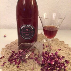 Likör Rosenblüten