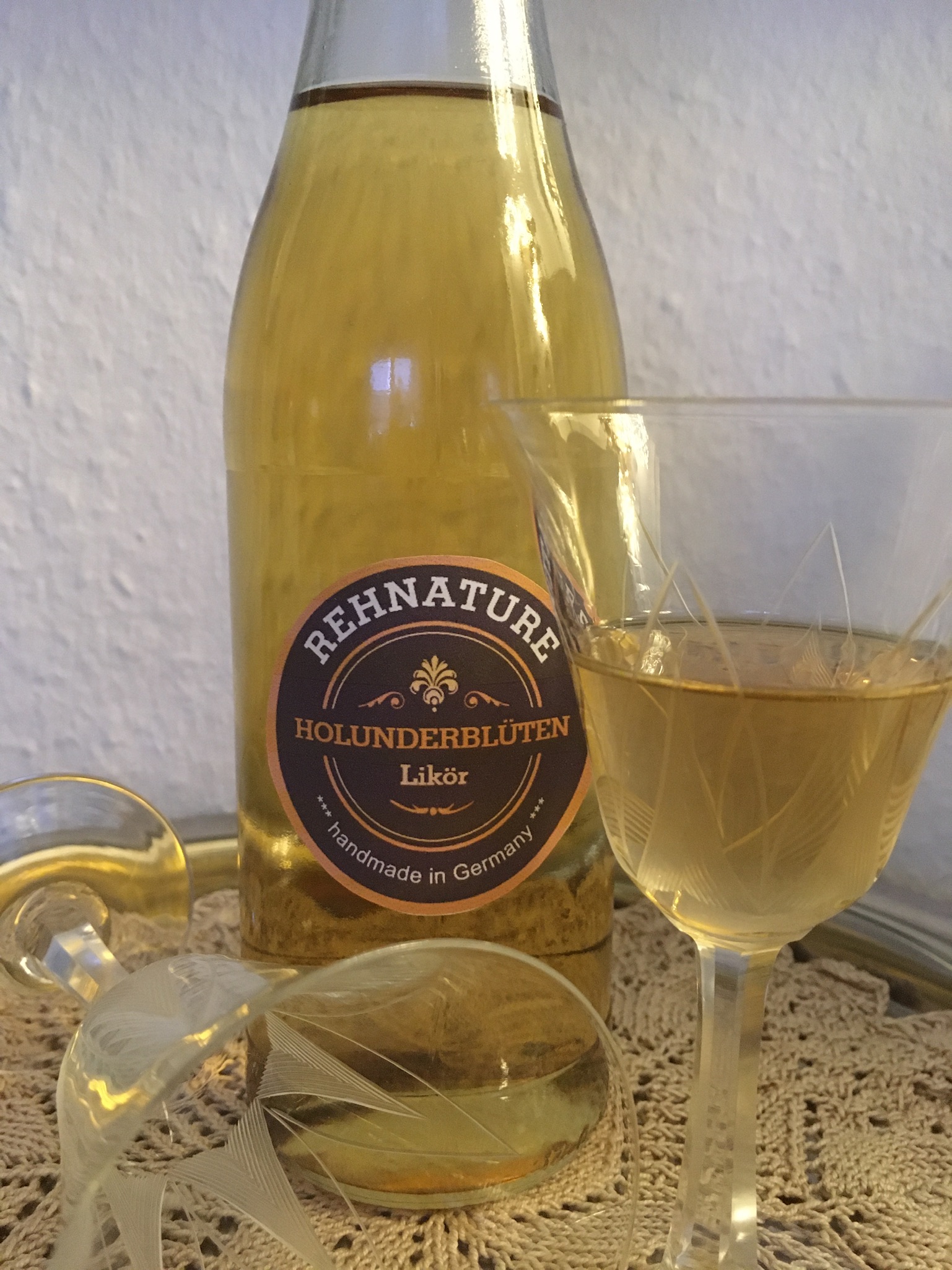 Likör Holunderblüten