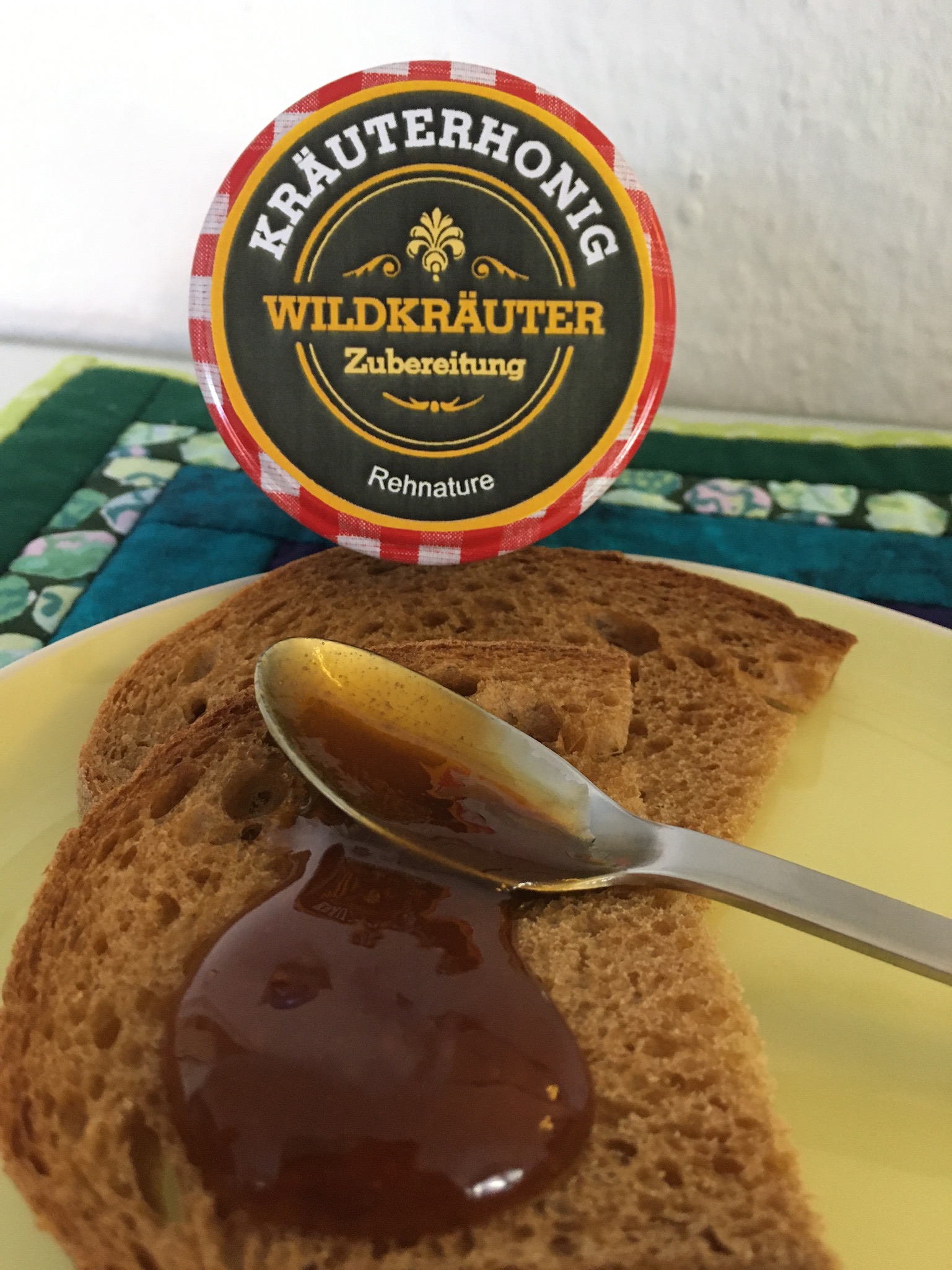 Wildkräuterhonig Zubereitung