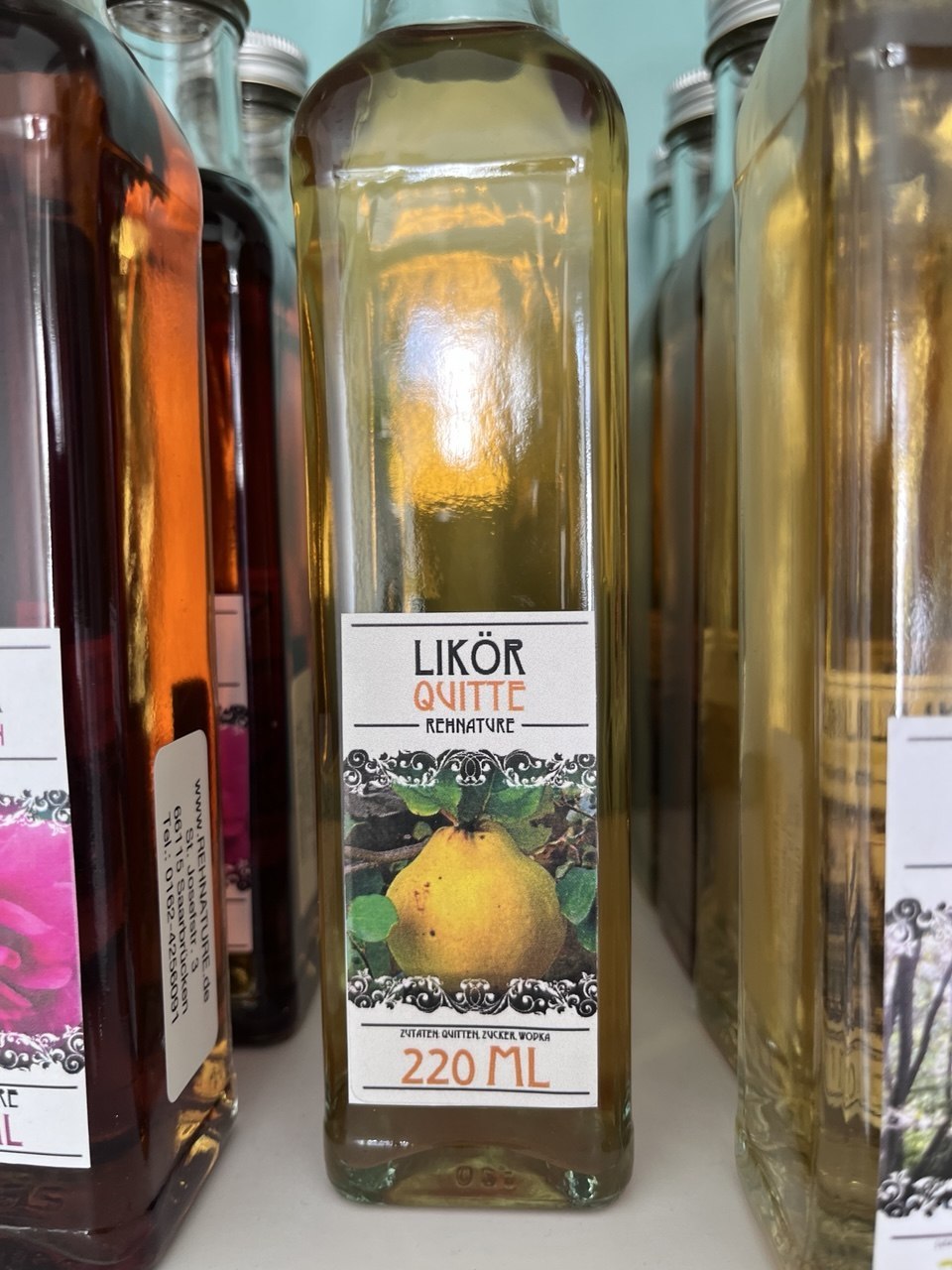 Likör Quitte