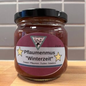 Pflaumenmus "Winterzeit"